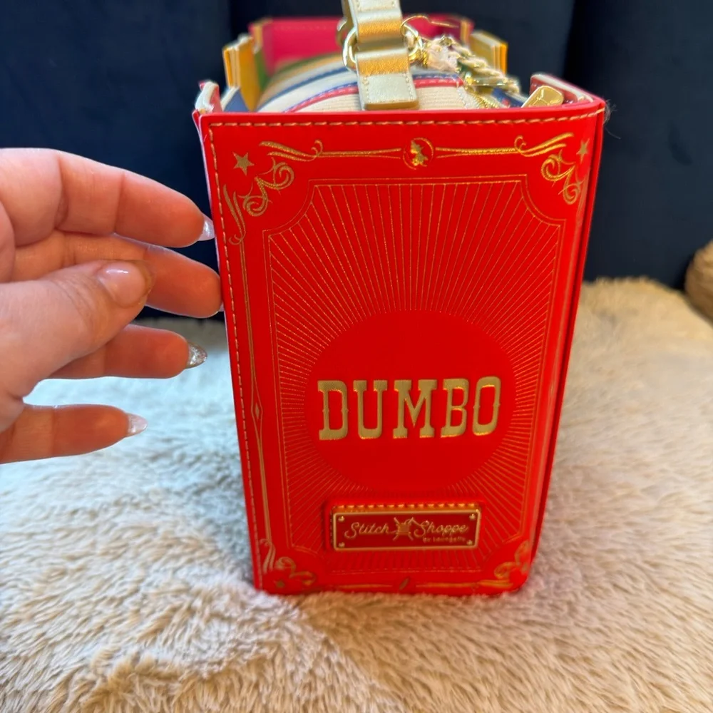 Loungefly x Stitch Shoppe Disney Classic Books Crossbody Bag Wallet Pin NWT. - Picture 5 of 9